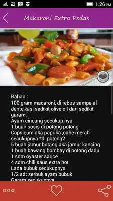 Play Resep Makaroni Pilihan