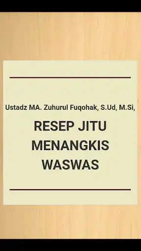 Play Resep Mengobati Waswas as an online game Resep Mengobati Waswas with UptoPlay