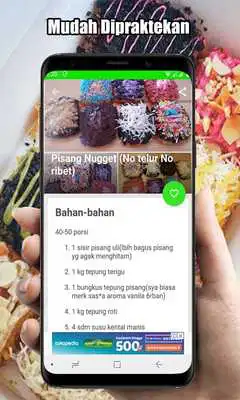 Play Resep Nugget Pisang Jualan