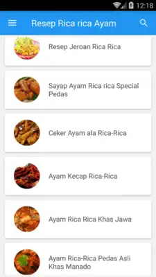 Play Resep Rica rica Ayam