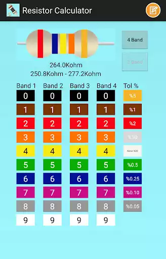 Play Resistor Calculator as an online game Resistor Calculator with UptoPlay