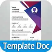 Free play online Resume Template Sample APK