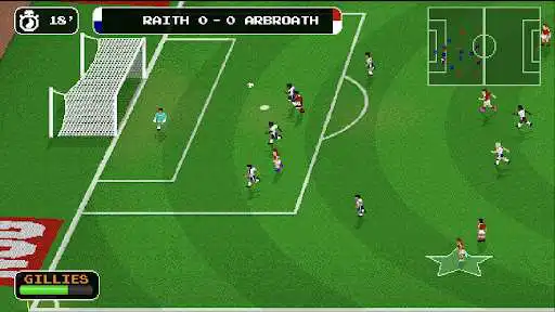 Play Retro Goal as an online game Retro Goal with UptoPlay