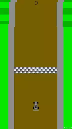 Play RetroRacer! as an online game RetroRacer! with UptoPlay