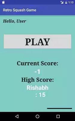 Play Retro Squash for Android