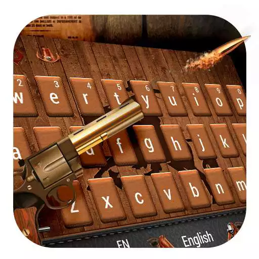 Free play online Revolver Western cowboy keyboard skin  APK