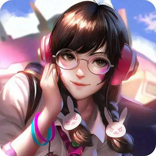 Play RGB Girl Wallpaper APK