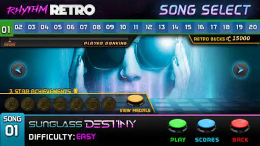 Play Rhythm Retro as an online game Rhythm Retro with UptoPlay