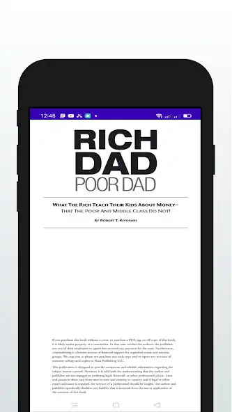 Play Rich Dad Poor Dad Offline Book as an online game Rich Dad Poor Dad Offline Book with UptoPlay