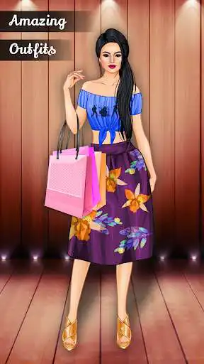 Play Rich Girl Shopping Style Game as an online game Rich Girl Shopping Style Game with UptoPlay