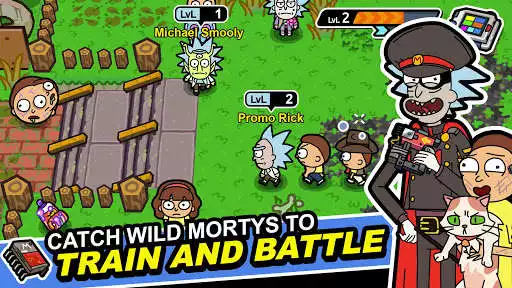 Play Rick and Morty: Pocket Mortys  and enjoy Rick and Morty: Pocket Mortys with UptoPlay