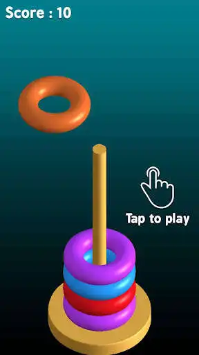 Play Rings Stack as an online game Rings Stack with UptoPlay