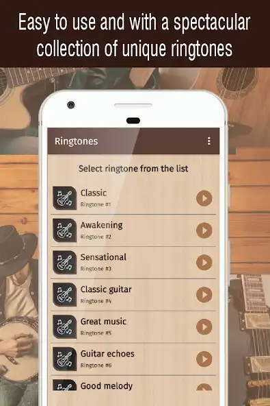 Play ringtones guitar for phone as an online game ringtones guitar for phone with UptoPlay