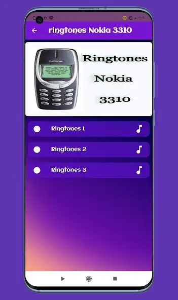 Play ringtones Nokia 3310  and enjoy ringtones Nokia 3310 with UptoPlay