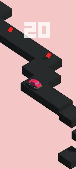 Play Road Fall Runner - 3D Car Game as an online game Road Fall Runner - 3D Car Game with UptoPlay