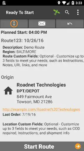 Play Roadnet Mobile Demo