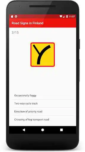 Play Road Signs in Finland