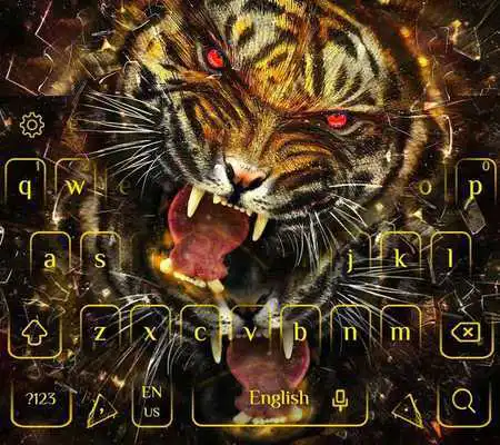 Play Roar Tiger King Keyboard Theme