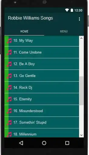 Play Robbie Williams Songs as an online game Robbie Williams Songs with UptoPlay