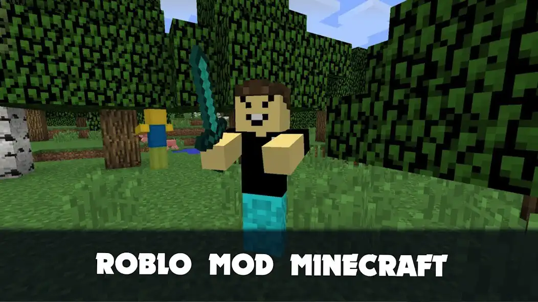 Play Roblox Mod for Minecraft PE as an online game Roblox Mod for Minecraft PE with UptoPlay