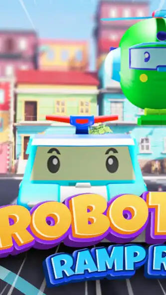 Play Robotcar Ramp Race 3D as an online game Robotcar Ramp Race 3D with UptoPlay