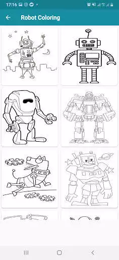 Play Robot Coloring  and enjoy Robot Coloring with UptoPlay