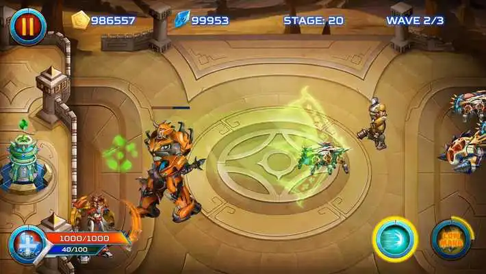 Play Robot Defense