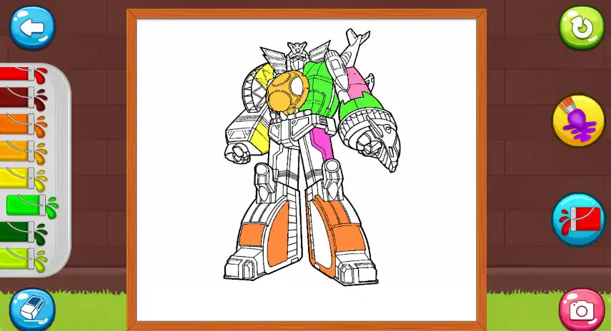 Play Robots and Toys Coloring Games  and enjoy Robots and Toys Coloring Games with UptoPlay