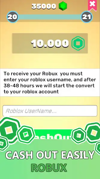 Play Robux ball get robux! as an online game Robux ball get robux! with UptoPlay