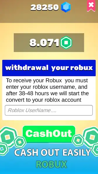 Play Robux Hole - Easy Robux Earn as an online game Robux Hole - Easy Robux Earn with UptoPlay