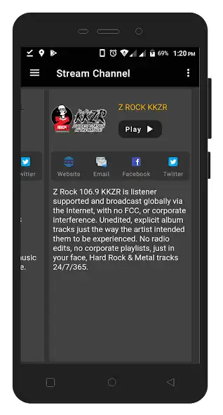 Play Rock 101 KLOL  Z Rock KKZR as an online game Rock 101 KLOL  Z Rock KKZR with UptoPlay