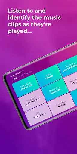 Play Rock and Roll Bingo Music Quiz as an online game Rock and Roll Bingo Music Quiz with UptoPlay