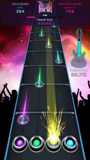 Play Rock Battle - Rhythm Music Game  and enjoy Rock Battle - Rhythm Music Game with UptoPlay