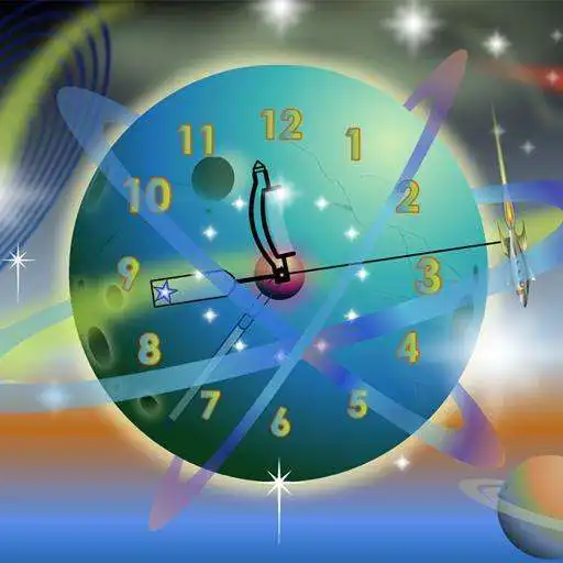 Free play online Rocket Clock  APK