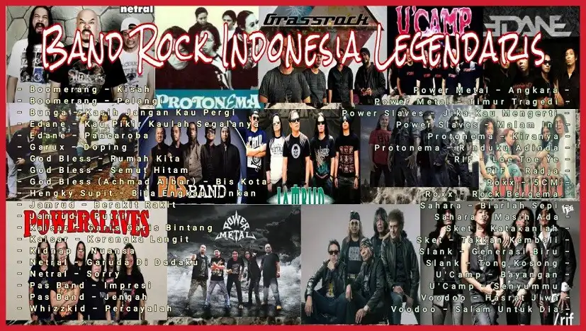 Play Rock Indonesia Legendaris Full  and enjoy Rock Indonesia Legendaris Full with UptoPlay