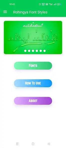 Play Rohingya Font Styles  and enjoy Rohingya Font Styles with UptoPlay