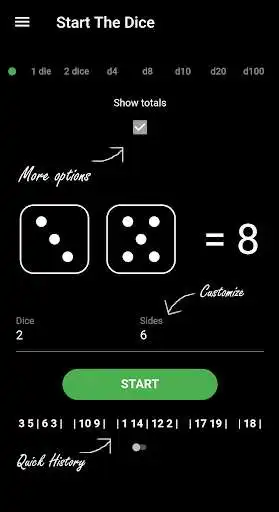 Play Roll a Die as an online game Roll a Die with UptoPlay