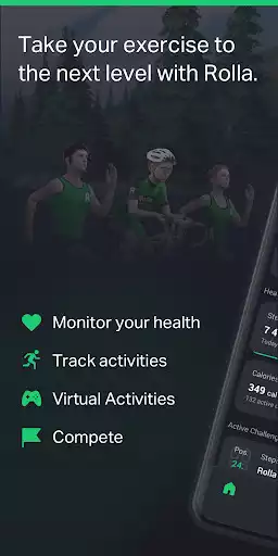 Play Rolla One: Fitness and Health Tracking (Beta)  and enjoy Rolla One: Fitness and Health Tracking (Beta) with UptoPlay