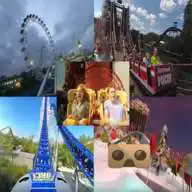 Free play online Roller Coaster Tube VR  APK