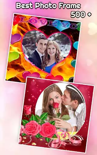 Play Romantic Love Photo Frame