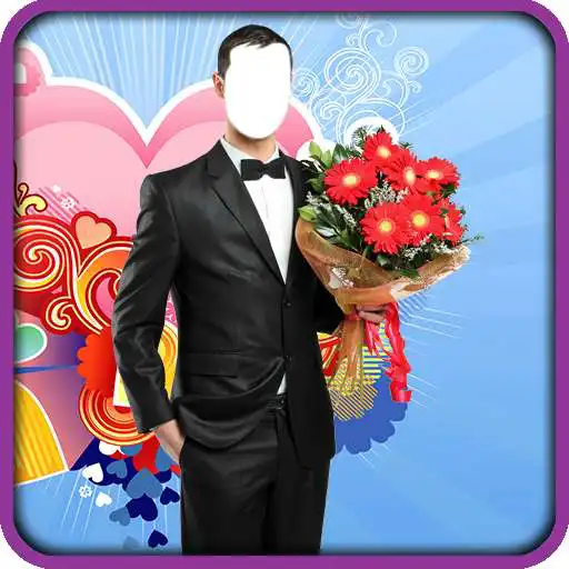 Free play online Romantic Man Photo Editor  APK