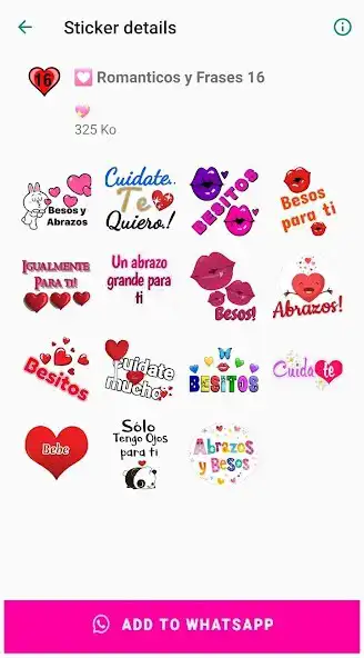 Play Romanticos Stickers Animados as an online game Romanticos Stickers Animados with UptoPlay