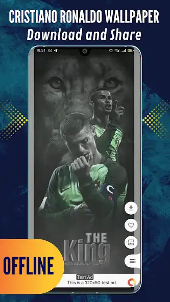 Play Ronaldo Wallpapers Offline as an online game Ronaldo Wallpapers Offline with UptoPlay