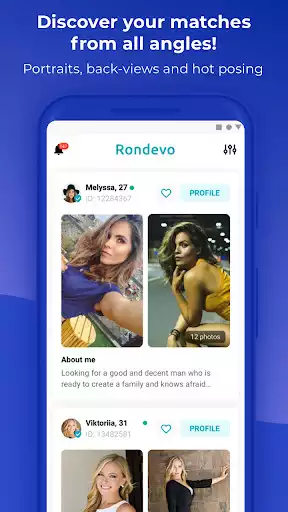 Play Rondevo - Global Online Dating as an online game Rondevo - Global Online Dating with UptoPlay