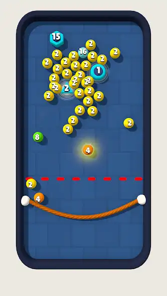 Play Ropen Balls! as an online game Ropen Balls! with UptoPlay