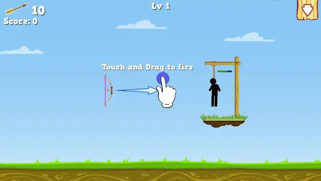 Play Rope Slash : Bow Master  and enjoy Rope Slash : Bow Master with UptoPlay