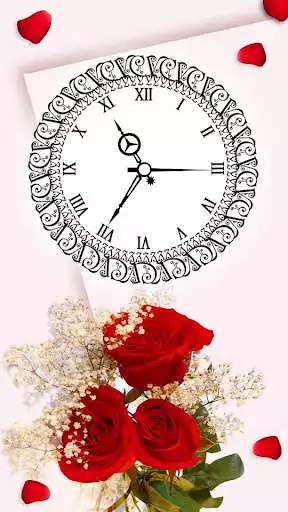 Play Rose Clock 3D Live Wallpaper  and enjoy Rose Clock 3D Live Wallpaper with UptoPlay