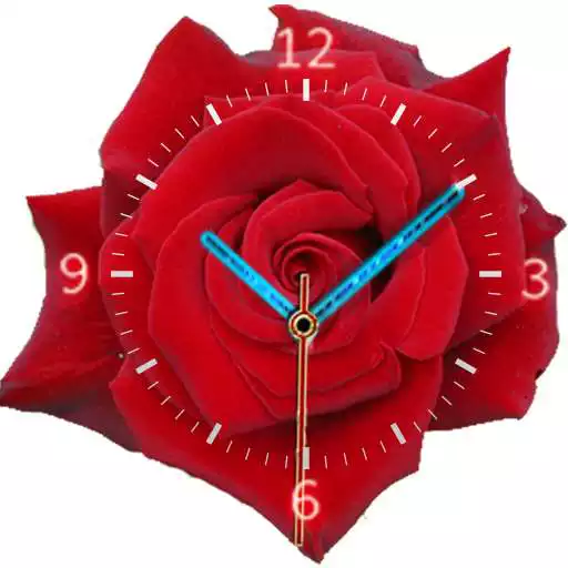 Play Rose Clock Live Wallpaper APK