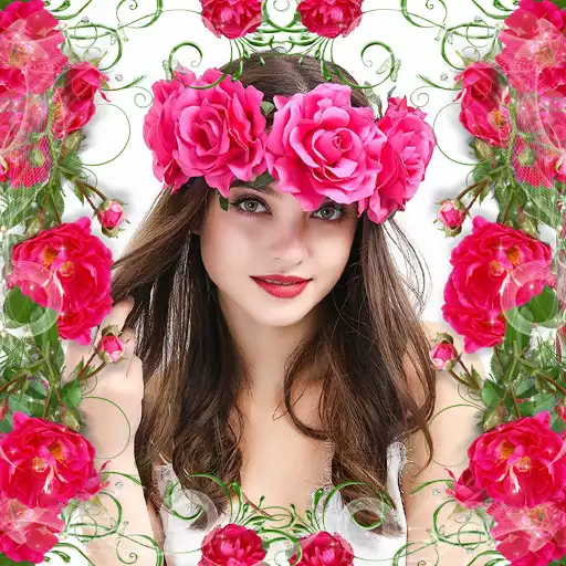 Free play online Rose Flower Photo Frames  APK