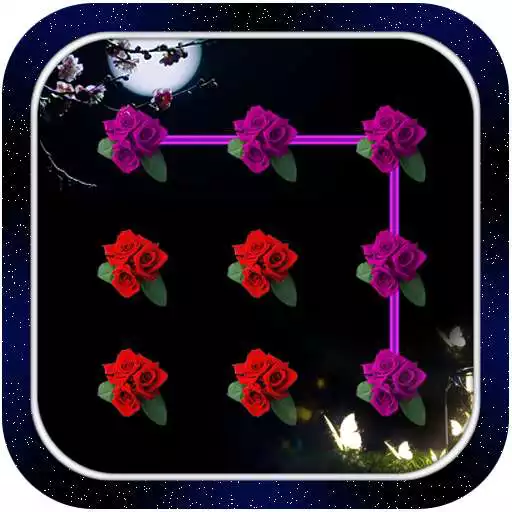 Play Rose Pattern Screen Lock APK